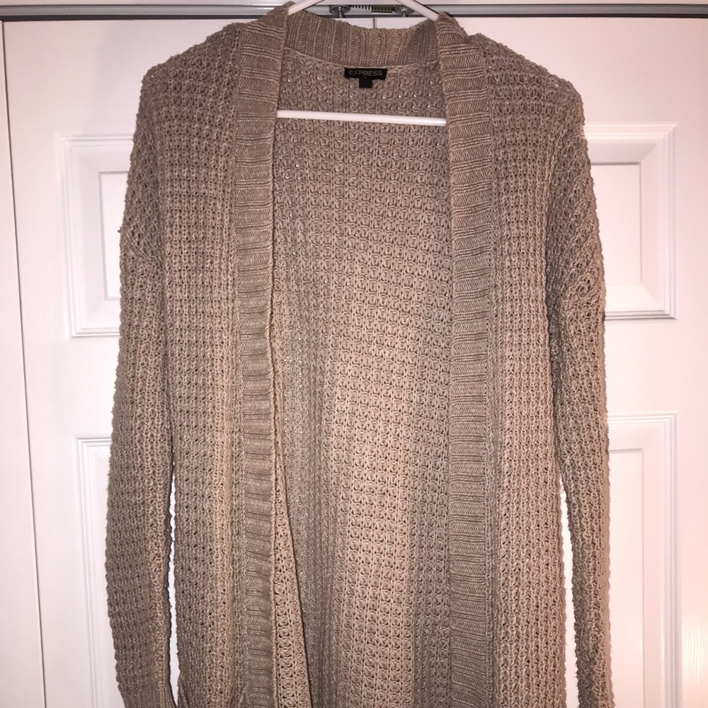 Pocketed Sweater Cardigan